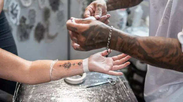5 things to not do during tattoo aftercare