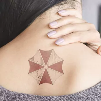 Umbrella corporation tattoo
