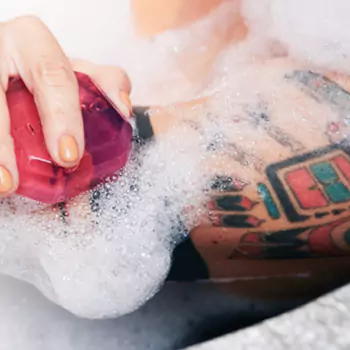 Wash aquaphor frequently