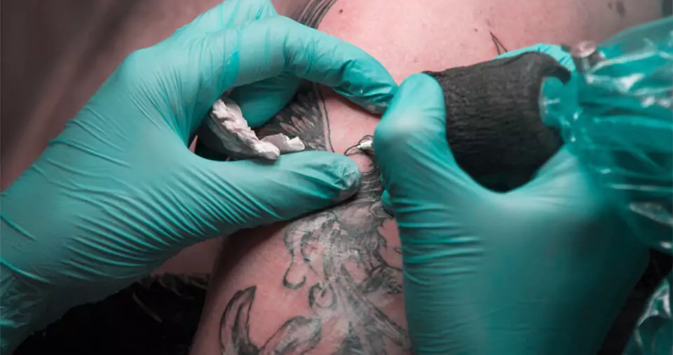 Accidentally Ripped Off Tattoo Scab