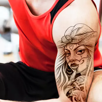 Angel Chicano Mexican Tattoos