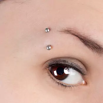 Eyebrow piercing