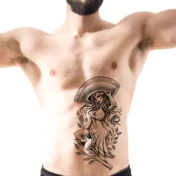 Neo-classical Chicano Mexican Tattoos