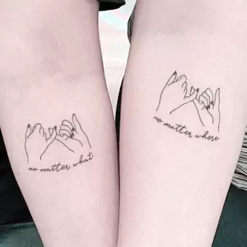 Pinky Promise With A Quote