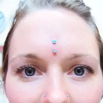 The third eye-piercing