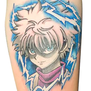 Watercolor Phantom Troupe tattoo
